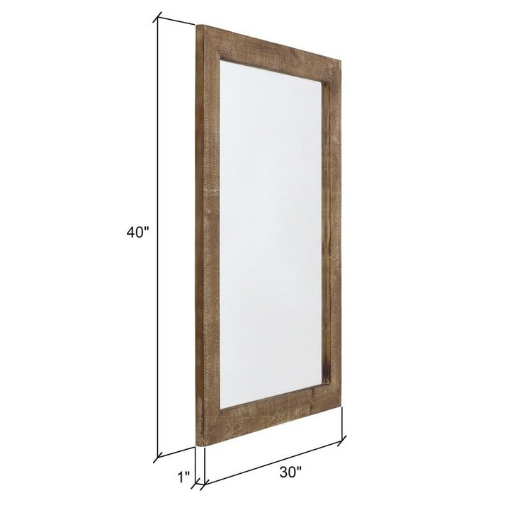Aspire 6107 Wall Mirror Nutmeg - Diamond Home USA