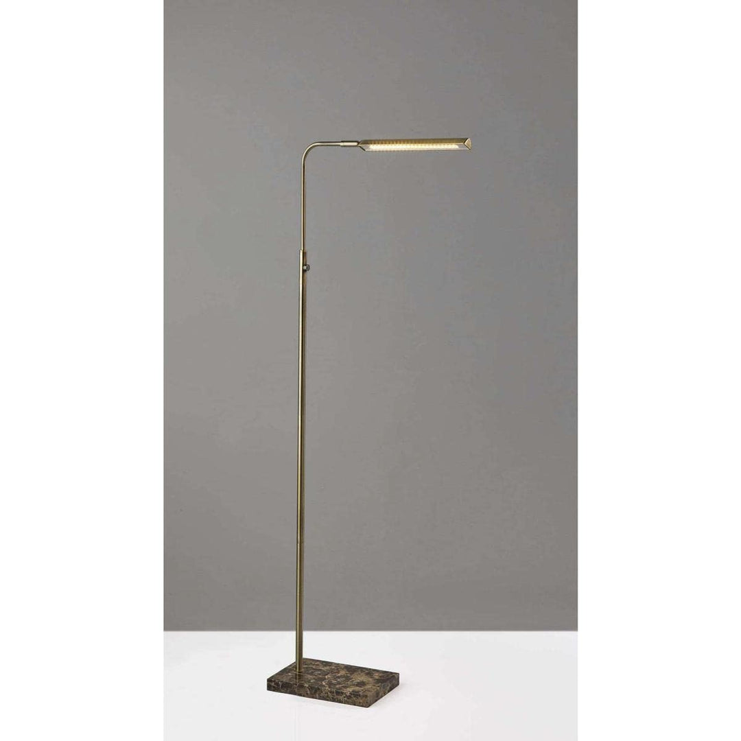 Adesso Home 3558-21 Transitional LED Floor Lamp from Reader Collection in - Diamond Home USA