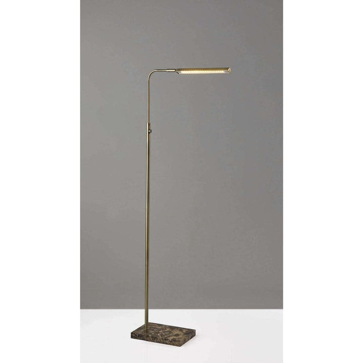 Adesso Home 3558-21 Transitional LED Floor Lamp from Reader Collection in - Diamond Home USA