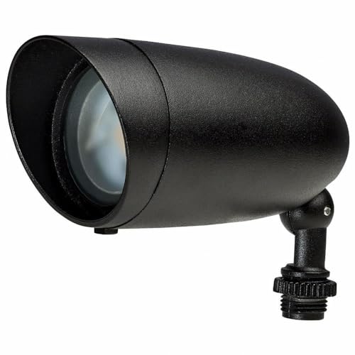 Nuvo 9W 3000K LED Outdoor Flood Light in Utilitarian Style-4 Inches Tall and - Diamond Home USA