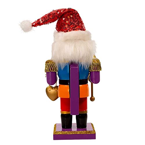 Kurt Adler 10-Inch Pride Nutcracker - Diamond Home USA