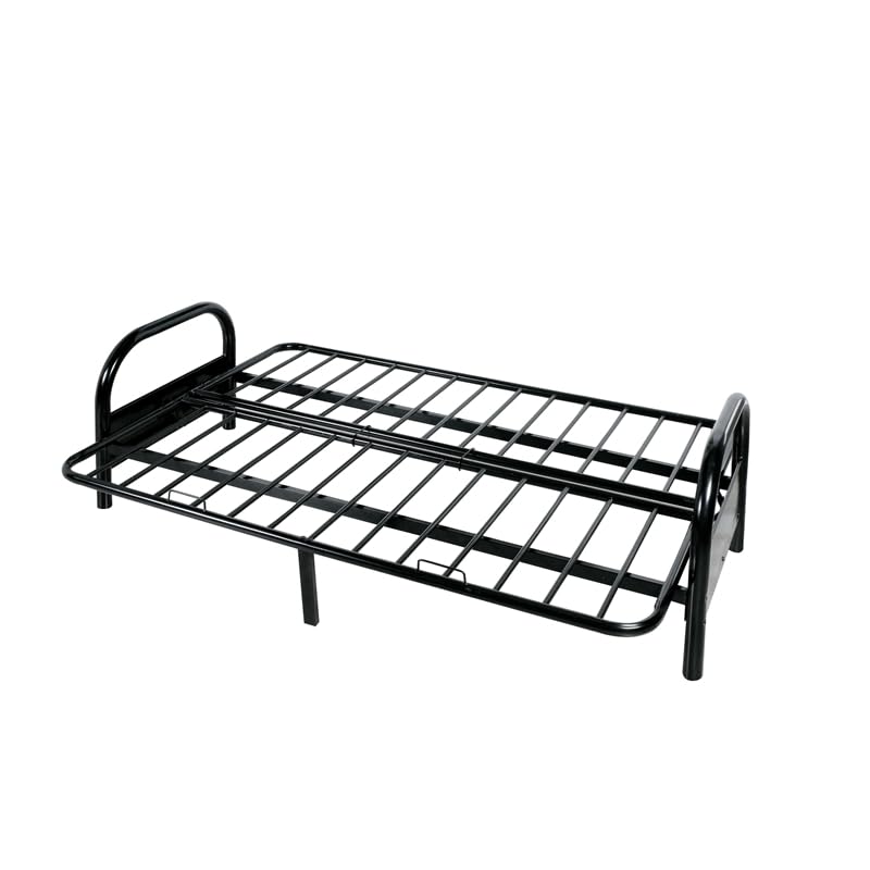 Acme Furniture Alfonso Adjustable Futon Frame in Black - Diamond Home USA