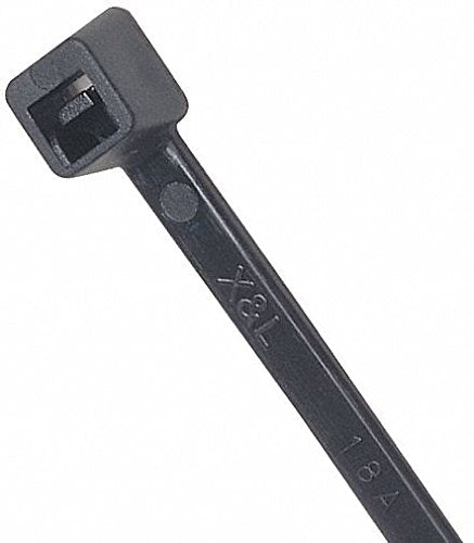 Power First 36J164 Cable Tie Standard 11.8 In. Black Pk100