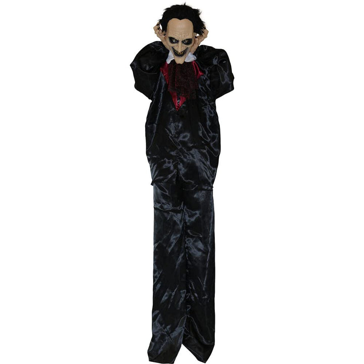 Haunted Hill Farm 5.6 ft. Standing Vampire Halloween Animatronic Scary Halloween