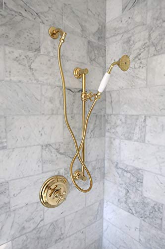 Kingston Brass ABT1030A2 Vintage Shower Hose 59" Polished Brass