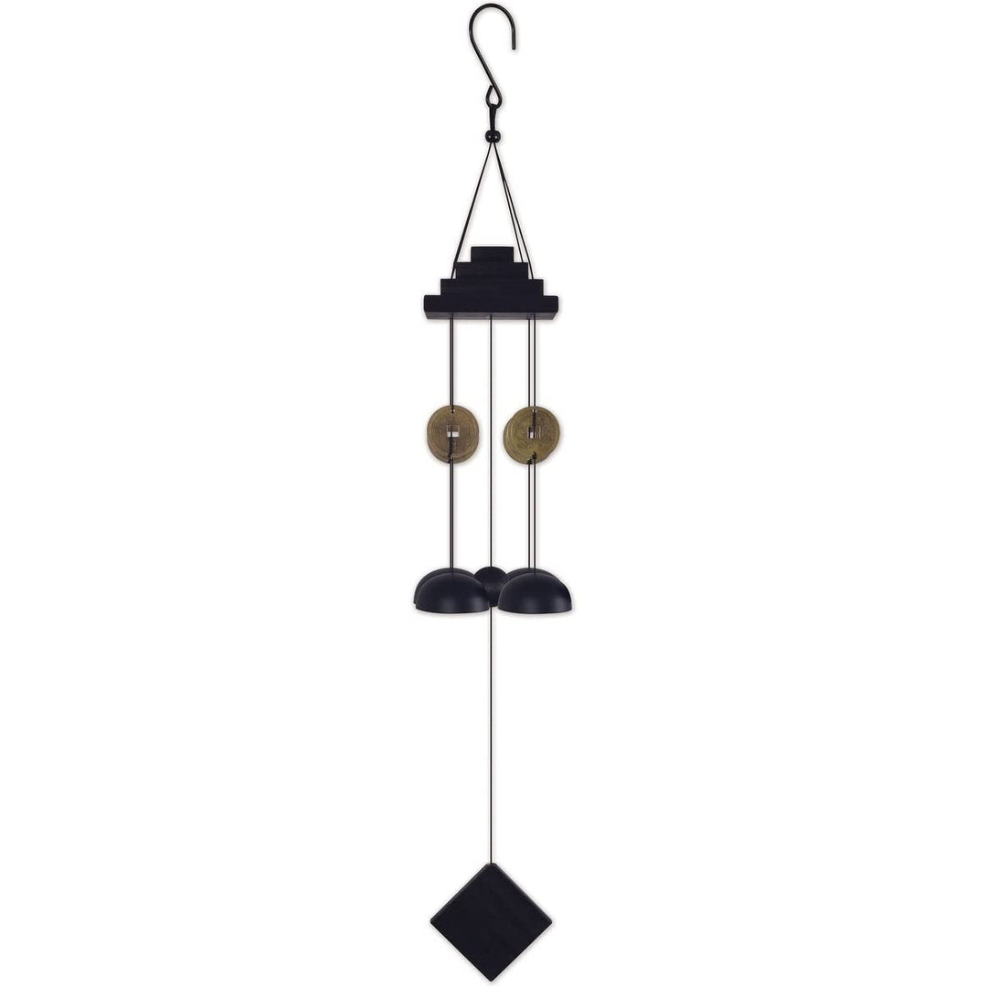 Zen Good Fortune Bell Chime Multi Color Handmade