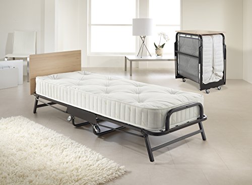 JAY-E Hospitality Folding ed with Deep Spring Mattress and Headboard Regular - Diamond Home USA