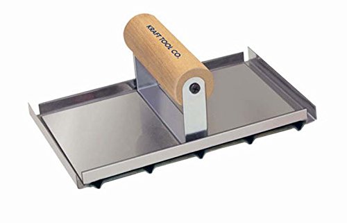 Kraft Tool CF919 Curb Ramp Groover with 5 Grooves 2-Inch on Center 1/4-Inch