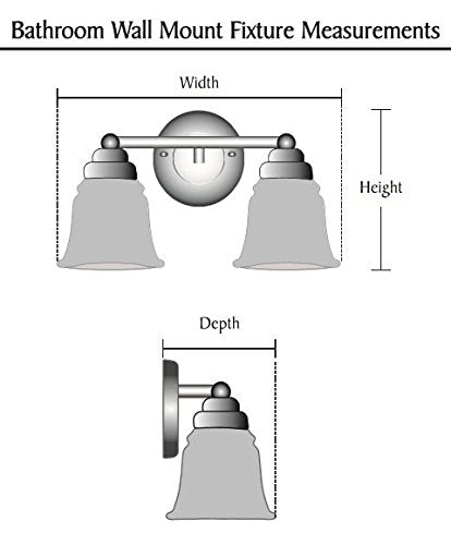 Aspen Creative 62059 Four-Light Metal Bathroom Vanity Wall Light Fixture 31 1/2" - Diamond Home USA