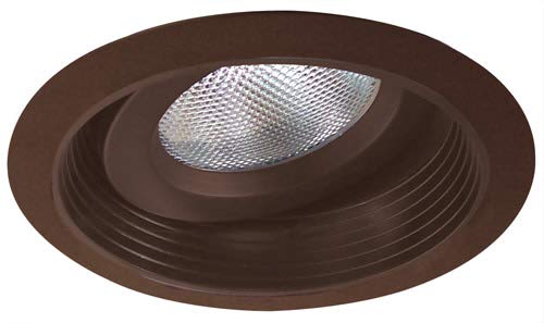 Elco Lighting EL376BZ S 6" Adjustable Phenolic Baffle Trim with Gimbal - EL376