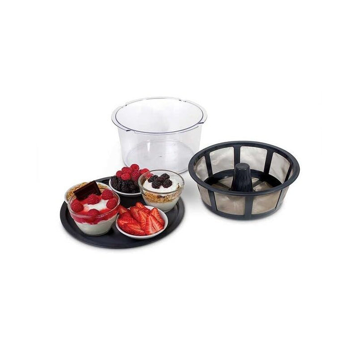 Greek Yogurt Maker/Strainer Black - Diamond Home USA