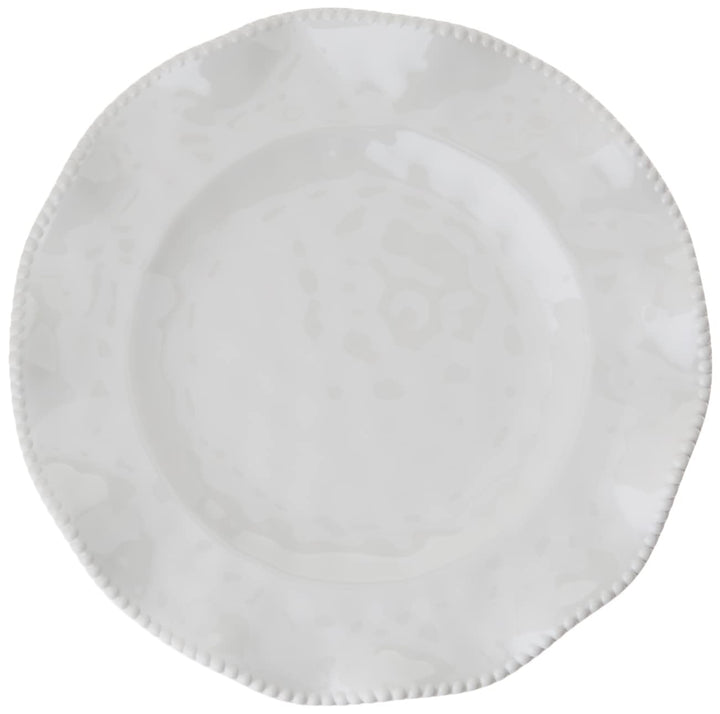 Certified International Perlette Cream Melamine 11" Dinner Plates Set of 4 Beige - Diamond Home USA
