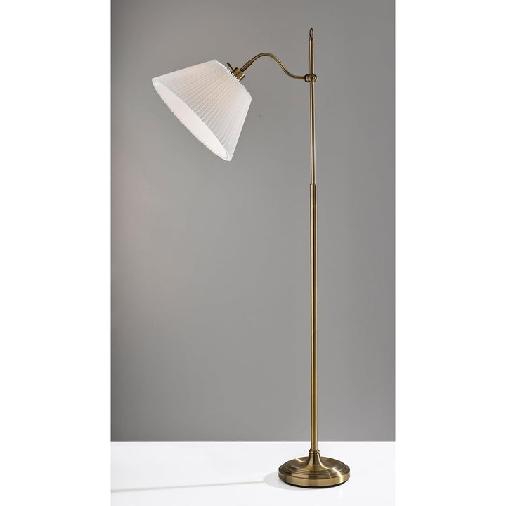Floor Lamp Brass Mid-Century Modern Transitional - Diamond Home USA