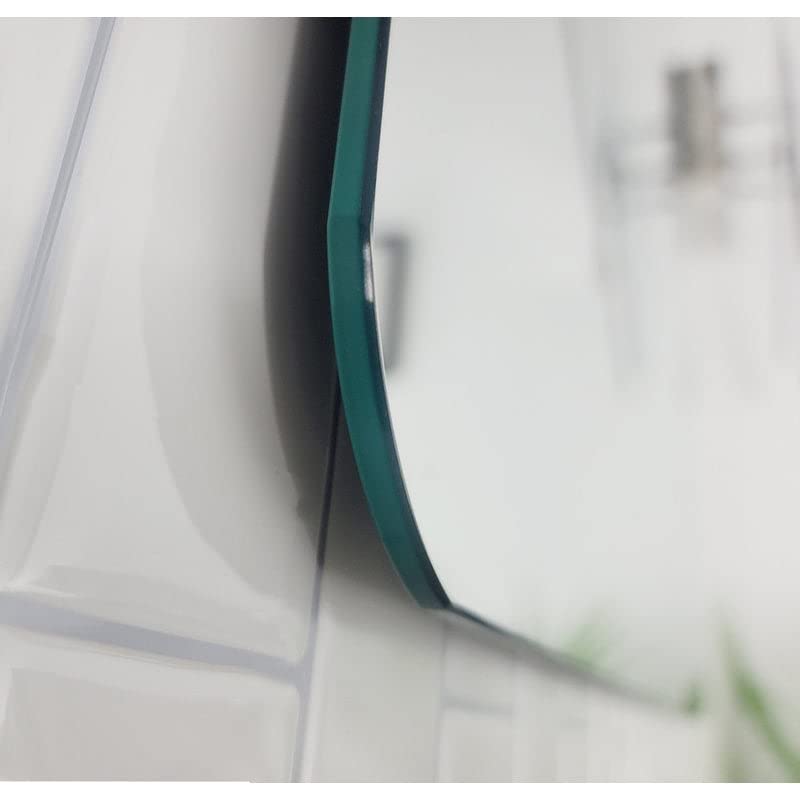 Barnard 19 in. W X 27 H Rectangular Frameless Bathroom Vanity Mirror 19" w 27" h - Diamond Home USA