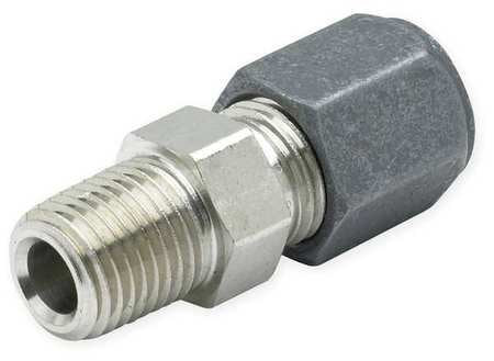 Parker 10 FBU-S Ferulok Male Adapter 5/8 Tube X 1/2 NPT Male Steel