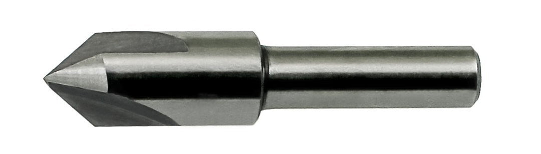 Drillco 3700E Series Center Reamer Straight Flute Round Shank Uncoated