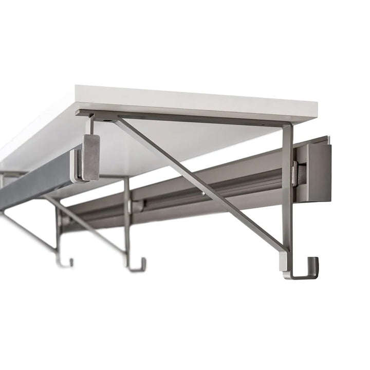 Arrange A Space Arrrange a Space RCMSY Best 52" Single Shelf/Hang Rod Kit