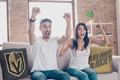 The Northwest Company NHL Vegas Golden Knights Double Sided Woven Jacquard - Diamond Home USA