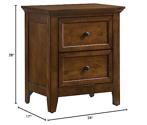Intercon San Mateo Youth 2 Drawers Tuscan Nightstand - Diamond Home USA