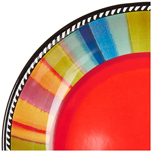 Certified International Sierra 9" Soup/Pasta Bowl Set of 4 Assorted Designs - Diamond Home USA