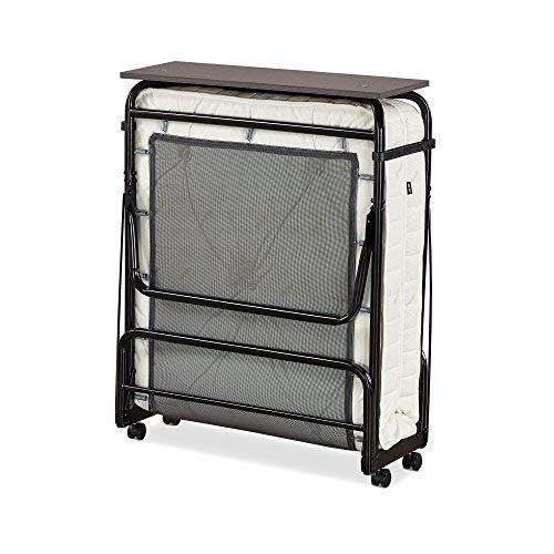 Jay-Be Visitor Folding Guest Bed with Micro e-Pocket Spring Mattress Regular - Diamond Home USA