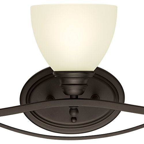 Westinghouse 6303400 Elvaston Three-Light Indoor Wall Fixture Oil Rubbed - Diamond Home USA