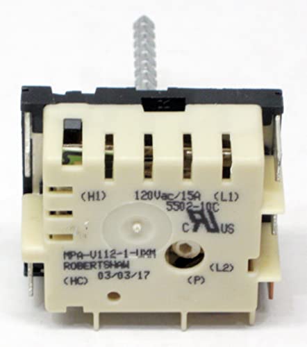 5500-102 Infinite Heat Switch Control 120 115 V for Electric Burner Units INF120 - Diamond Home USA