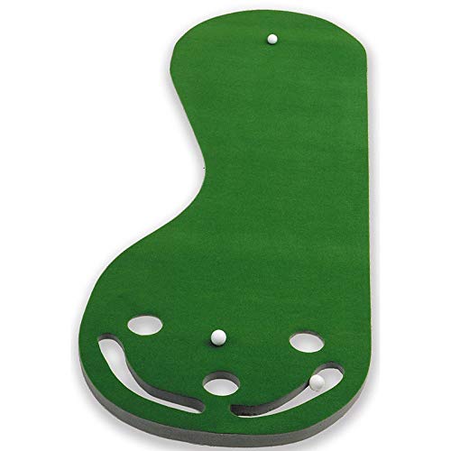 3' x 9' Golf Putting Green Par 3 Golfing Mat Practice Surface Putters Clubs