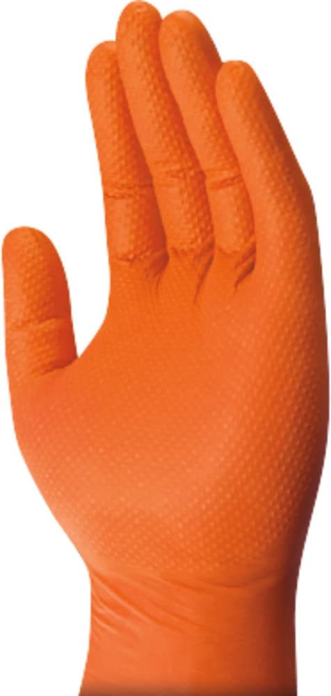 Mechanix Wear: 8 Mil Heavy Duty Nitrile Disposable Gloves Latex Free Powder Free - Diamond Home USA
