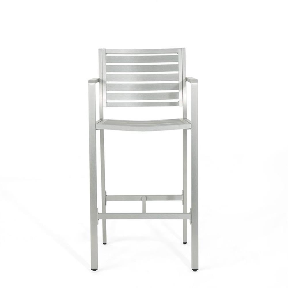 Christopher Knight Home Tammy Coral Outdoor Silver Rust-Proof Aluminum 29.50 - Diamond Home USA