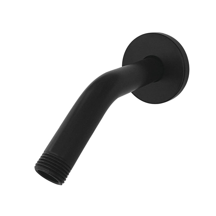 Kingston Brass AquaElements 6-Inch Shower Arm with Flange Brushed Nickel