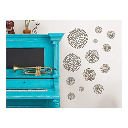 Starburst Applique Multi Color Children's Art Removable - Diamond Home USA