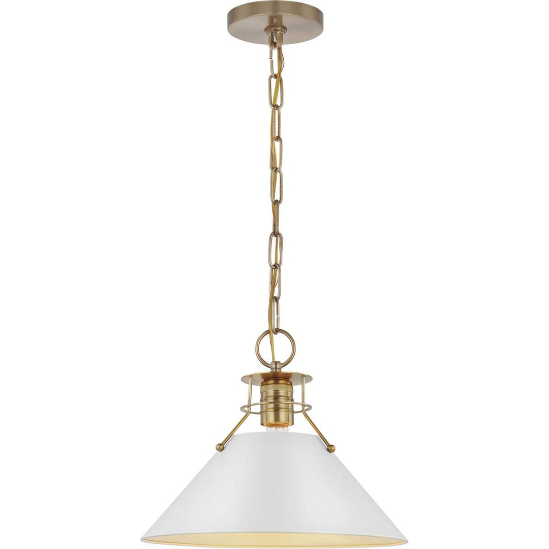 Nuvo Outpost - 1 Light Medium Pendant in Mid-Century Modern Style-10.63 Inches - Diamond Home USA