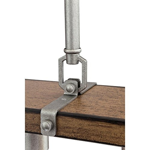 Westinghouse 6351700 Oak Lane Five-Light Indoor Chandelier Barnwood & Galvanized - Diamond Home USA