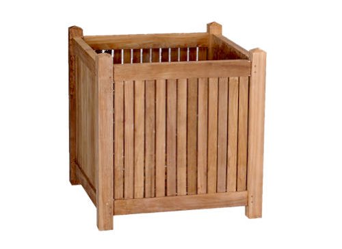 Anderson Teak Planter Box 18" - Diamond Home USA