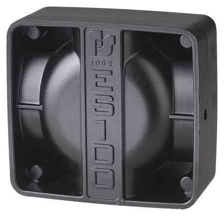 Federal Signal Vehicle Speaker 100W Black