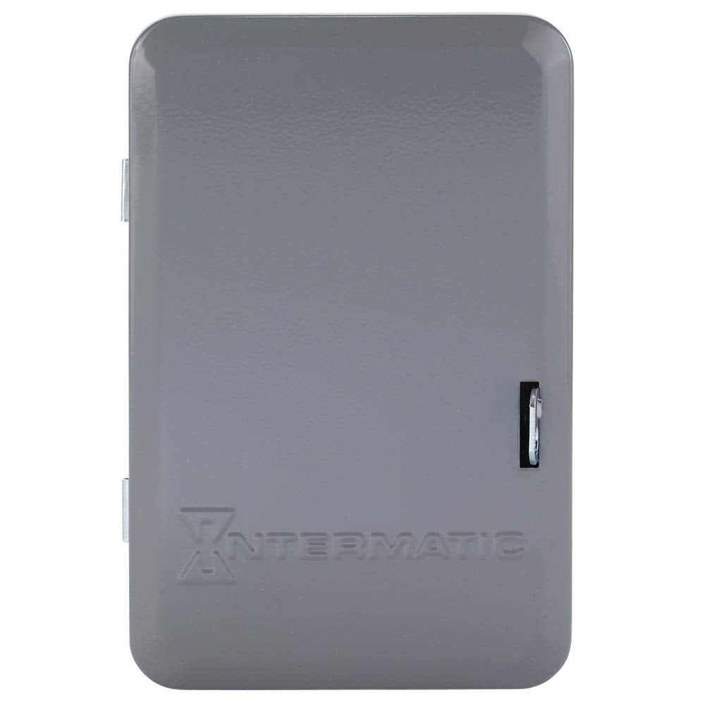 Intermatic T174 DPST 24 Hour 208-277-Volt Time Switch with Type 1 Indoor - Diamond Home USA