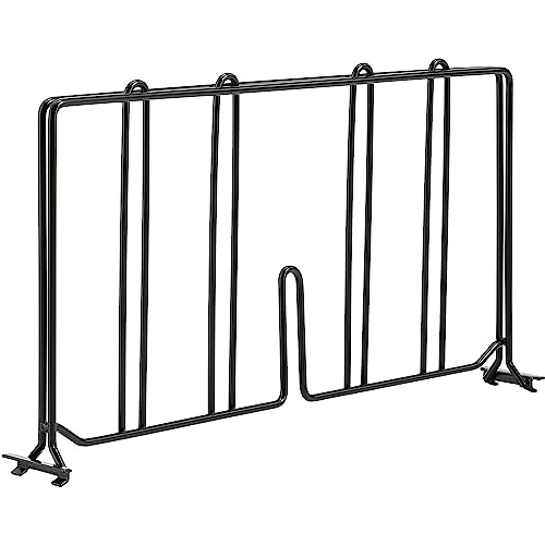 Nexel AD818B Black Epoxy Divider 18"D x 8"H - Diamond Home USA