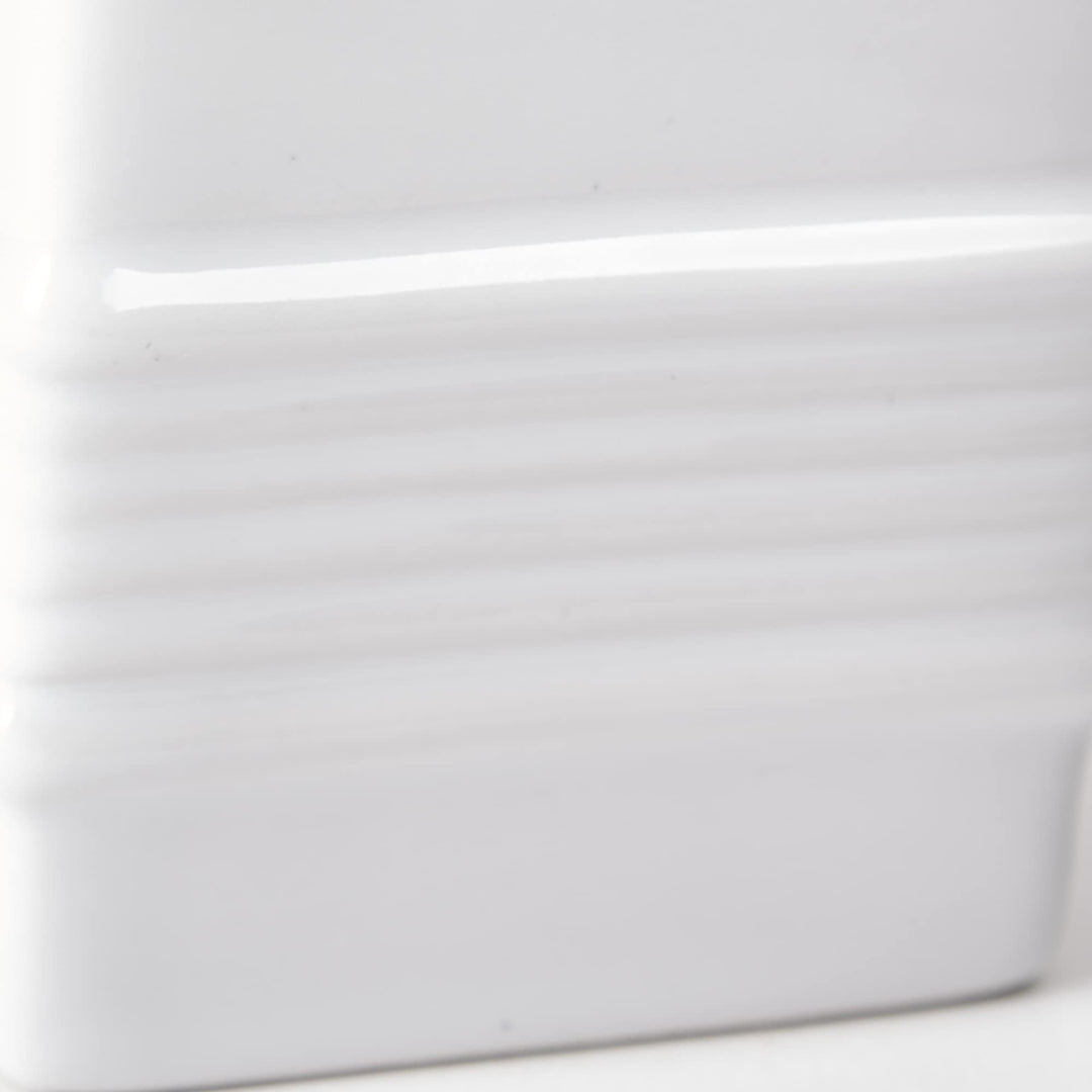 RSVP International Stoneware Soap Dispenser Collection Decorative Countertop for - Diamond Home USA