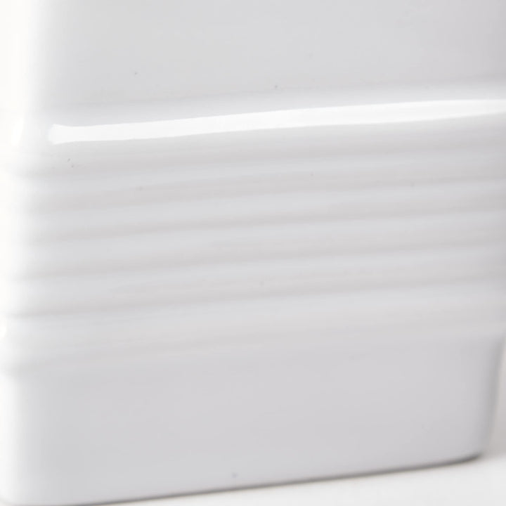 RSVP International Stoneware Soap Dispenser Collection Decorative Countertop for - Diamond Home USA
