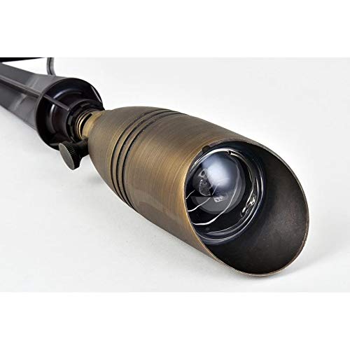 Spot Light 3w 8.5h in Cast Brass Finish Metal Water Resistant - Diamond Home USA