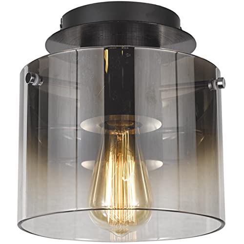 Artcraft AC11525SM Contemporary Modern One Light Flush Mount from Henley - Diamond Home USA