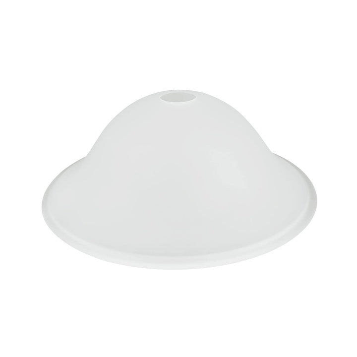 Frosted Replacement Glass Shade 5" High X 12-7/8" Diameter White Transitional