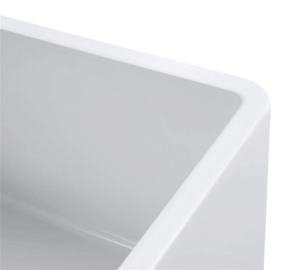 Empire Industries OL30G Olde London Reversible Farmhouse Fireclay Kitchen Sink - Diamond Home USA