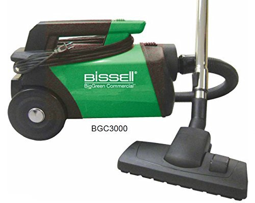 Bissell BigGreen Commercial BGC3000 Portable Canister Vacuum Green Black - Diamond Home USA
