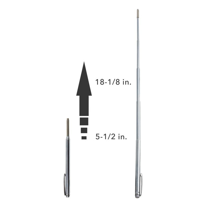 Ullman Devices No. 10T Pocket Telescopic Magnetic Pick-Up Tool 5-9/16" to - Diamond Home USA