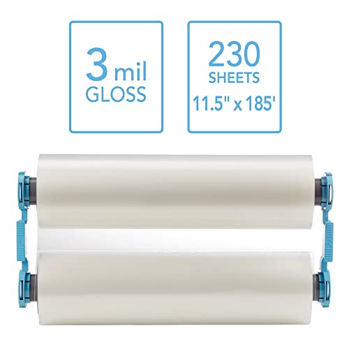 GBC 3 Mil Refill for Foton 30 Reloadable Cartridge 185' Laminating Film - Diamond Home USA