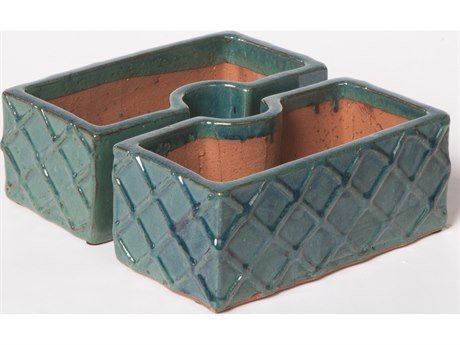 Alfresco Home Cobblestone Umbrella Planter