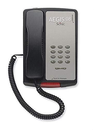 Cetis Hospitality Basic Phone Black - Aegis-P-08 (BK)