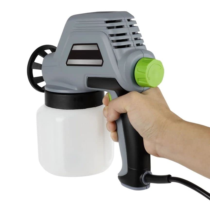 6gph Electric Paint Sprayer with 0.8mm Nozzle Grey Assembly Hardware - Diamond Home USA